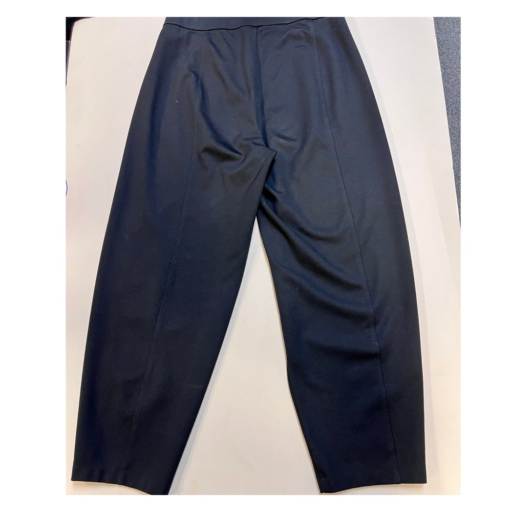 Eileen Fisher Lantern Pants Women S Black Excellent Tencel Lyocell Tapered F22 - Picture 5 of 8
